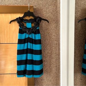 INC International Concepts y2k women's floral built in bra tank top